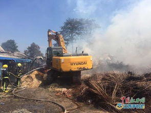 南城竹制品加工廠突發(fā)大火，消防官兵緊急撲救保安全